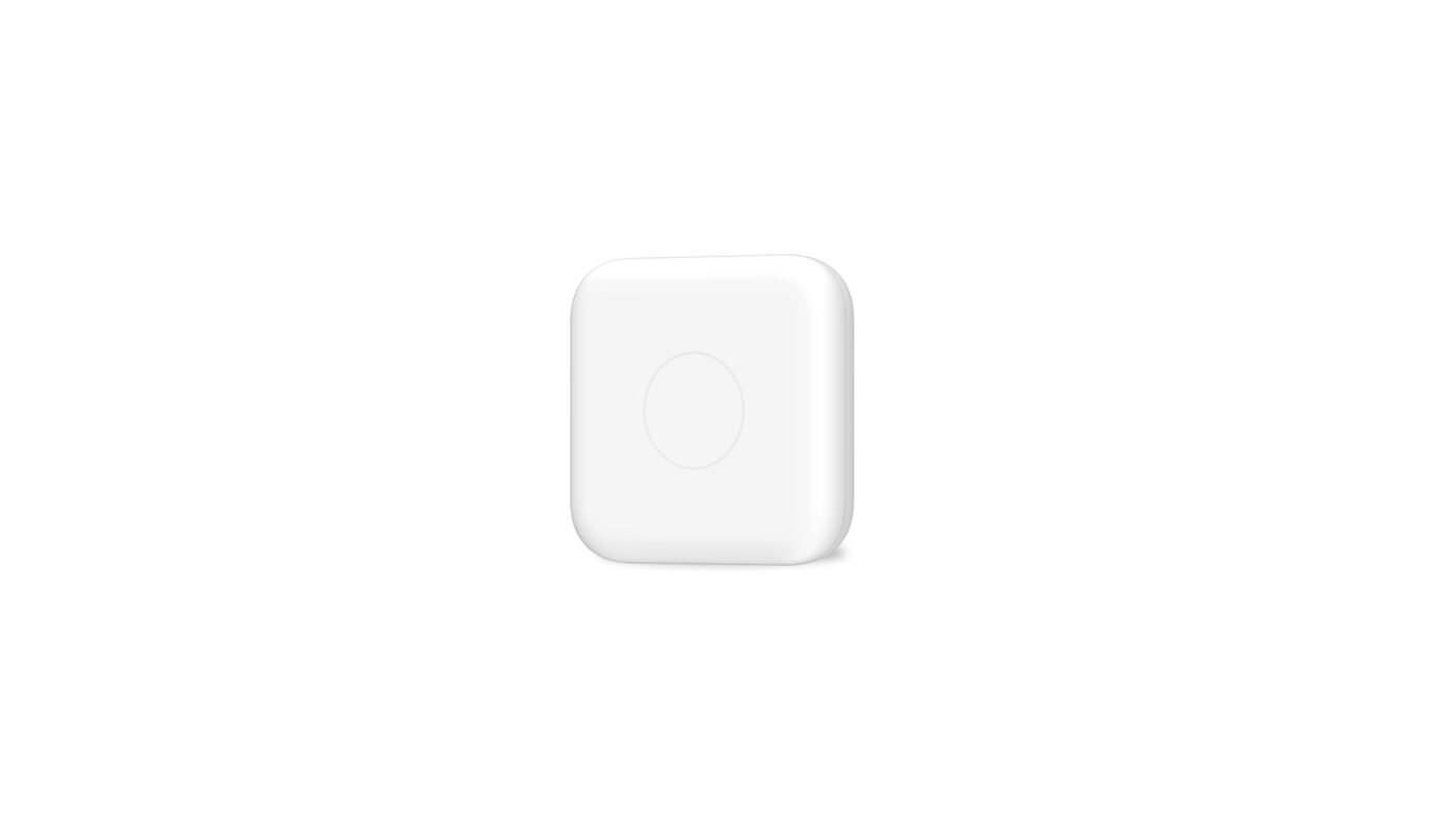 Nature Remo nano の本体を正面から写した製品写真（白背景）