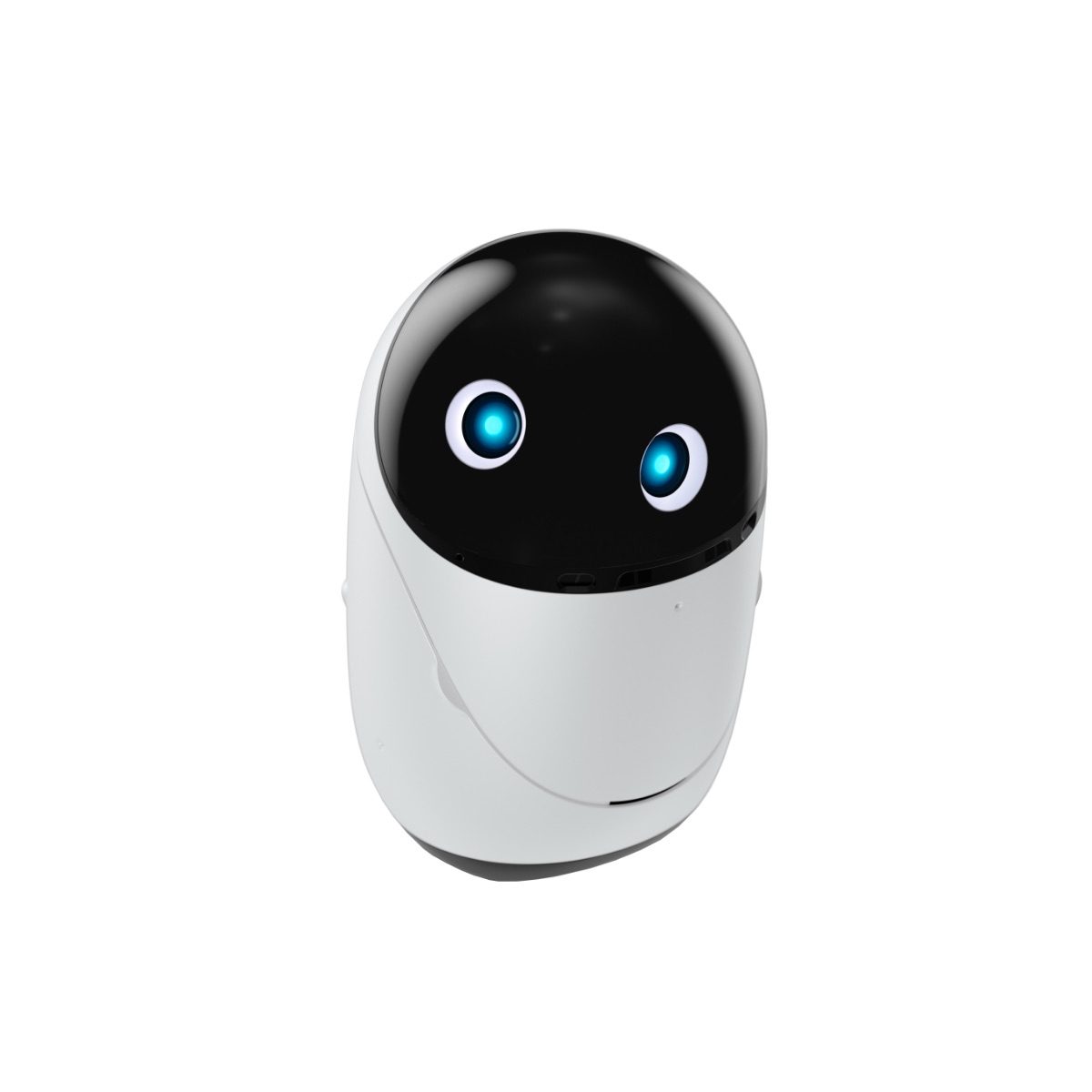 ソニーの対話型エンタテインメントロボット poiq(ポイック)の本体(白背景)